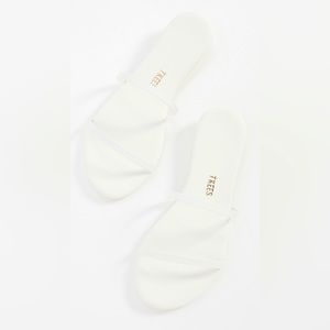 TKEES - Gemma Sandal in Cream